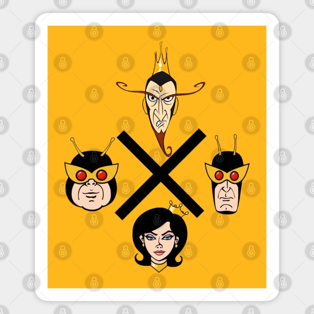 The Venture Bros. - The Mighty Monarch's Menagerie Magnet by Reds94